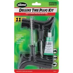 Slime Tyre Repair Kit - 11 Piece, Tyre Reamer