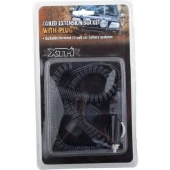 XTM 4x4 Accessories XTM Coiled Extension Socket With Plug