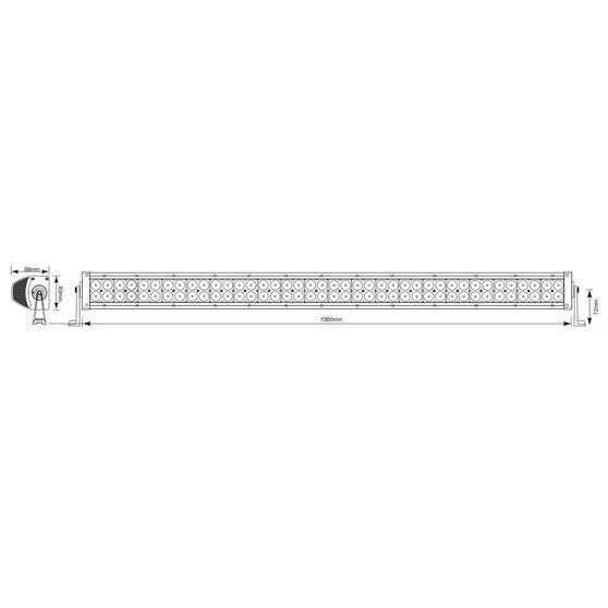 XTM 4x4 Accessories XTM LED Light Bar 41.5in 11 XTM 4x4 Accessories XTM LED Light Bar 41.5in - Image 9