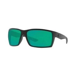 Costa Reefton Blackout Men's Sunglasses Black With Green Lens