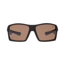 Liive Vision Liive Men’s The Edge Polarised Sunglasses Matt Brown With Brown Lens