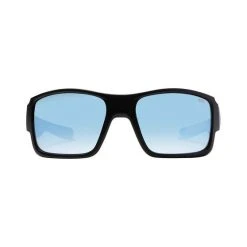 LXD Men’s Pacific Mirror Polar Sunglasses Matt Black With Blue Lens