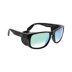 LXD Men’s Baja Mirror Polar Sunglasses Matt Black With Green Lens -AL-KO Store BCF 638198 07 hi res
