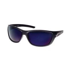 Blue Steel 4203 B02-T0S6 Men’s Polarised Sunglasses Shiny Black With Blue Mirror Lens