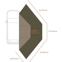 Darche Eclipse 180 Wall Set 10 Darche Eclipse 180 Wall Set -AL-KO Store BCF 639476 02 hi res
