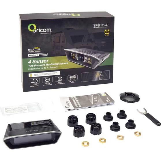 Oricom 4 Sensor Tyre Pressure Monitoring System 3 Oricom 4 Sensor Tyre Pressure Monitoring System