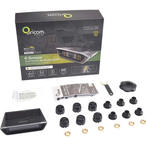 Oricom 6 Sensor Tyre Pressure Monitoring System 3 Oricom 6 Sensor Tyre Pressure Monitoring System