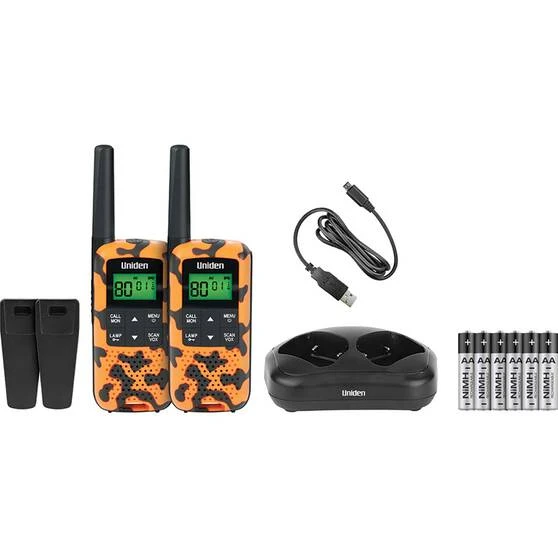 Uniden ADV10 1W UHF Handheld Radio Twin Pack 3 Uniden ADV10 1W UHF Handheld Radio Twin Pack