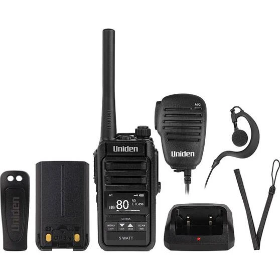 Uniden UH785 UHF Handheld Radio 3 Uniden UH785 UHF Handheld Radio