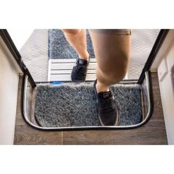 Companion Caravan Step Dust Off Mat Grey 26x58cm -AL-KO Store BCF 648912 05 hi res