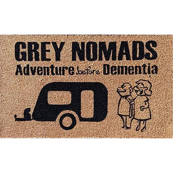 Solemate Grey Nomads Coir Doormat 3 Solemate Grey Nomads Coir Doormat
